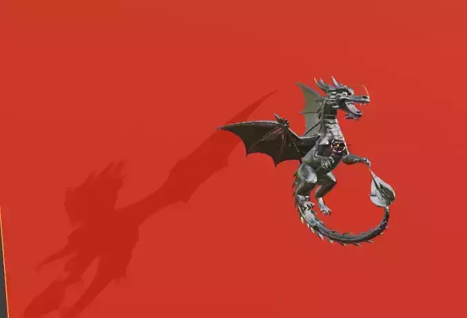 Silver Dragon STL File 