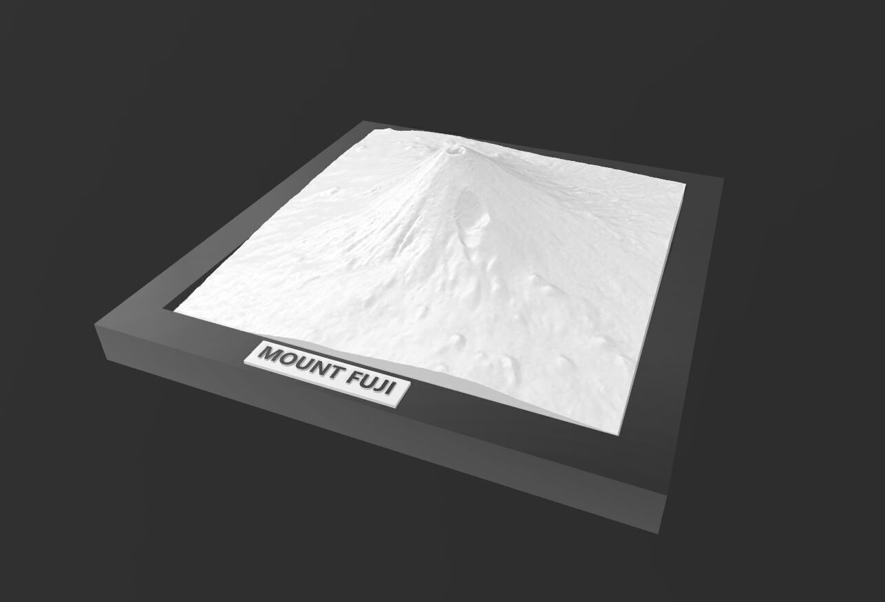 MOUNT FUJI 3D print model_2