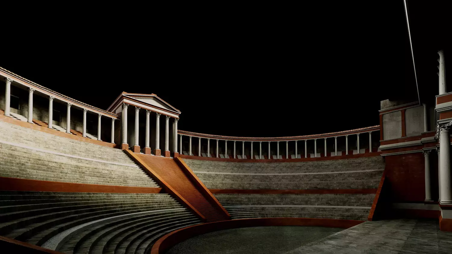 Ancient Roman Architecture Pack 3D model_2