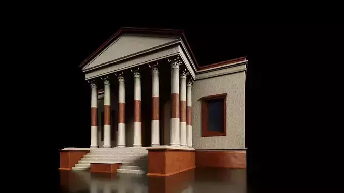 Ancient Roman Architecture Pack   3D model