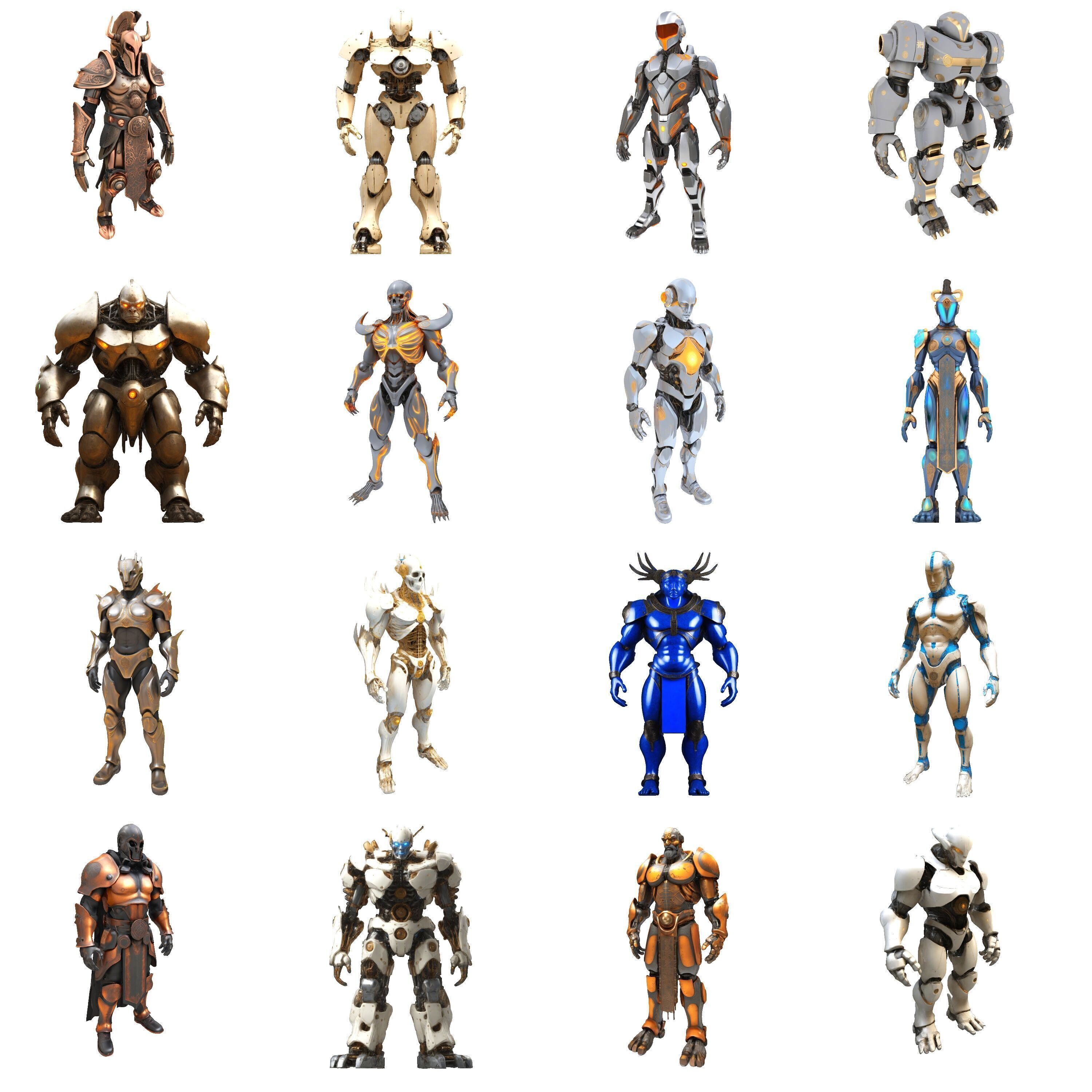 Eclipse Armory - Celestial Guardian Armor Collection 3D print model_1