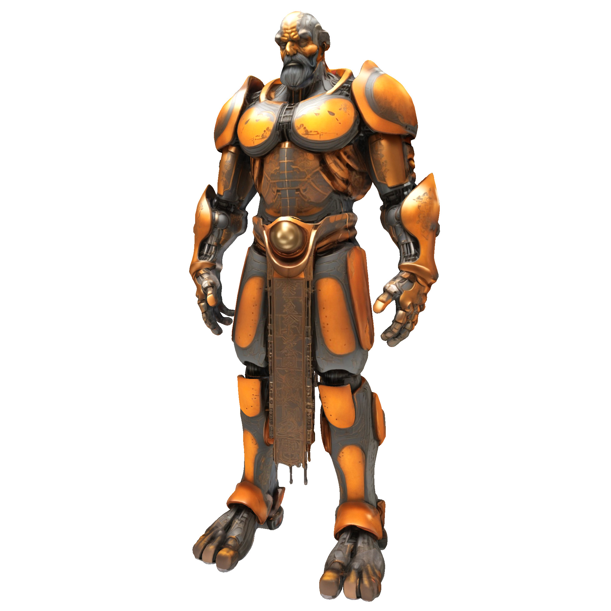 Eclipse Armory - Celestial Guardian Armor Collection 3D print model_30