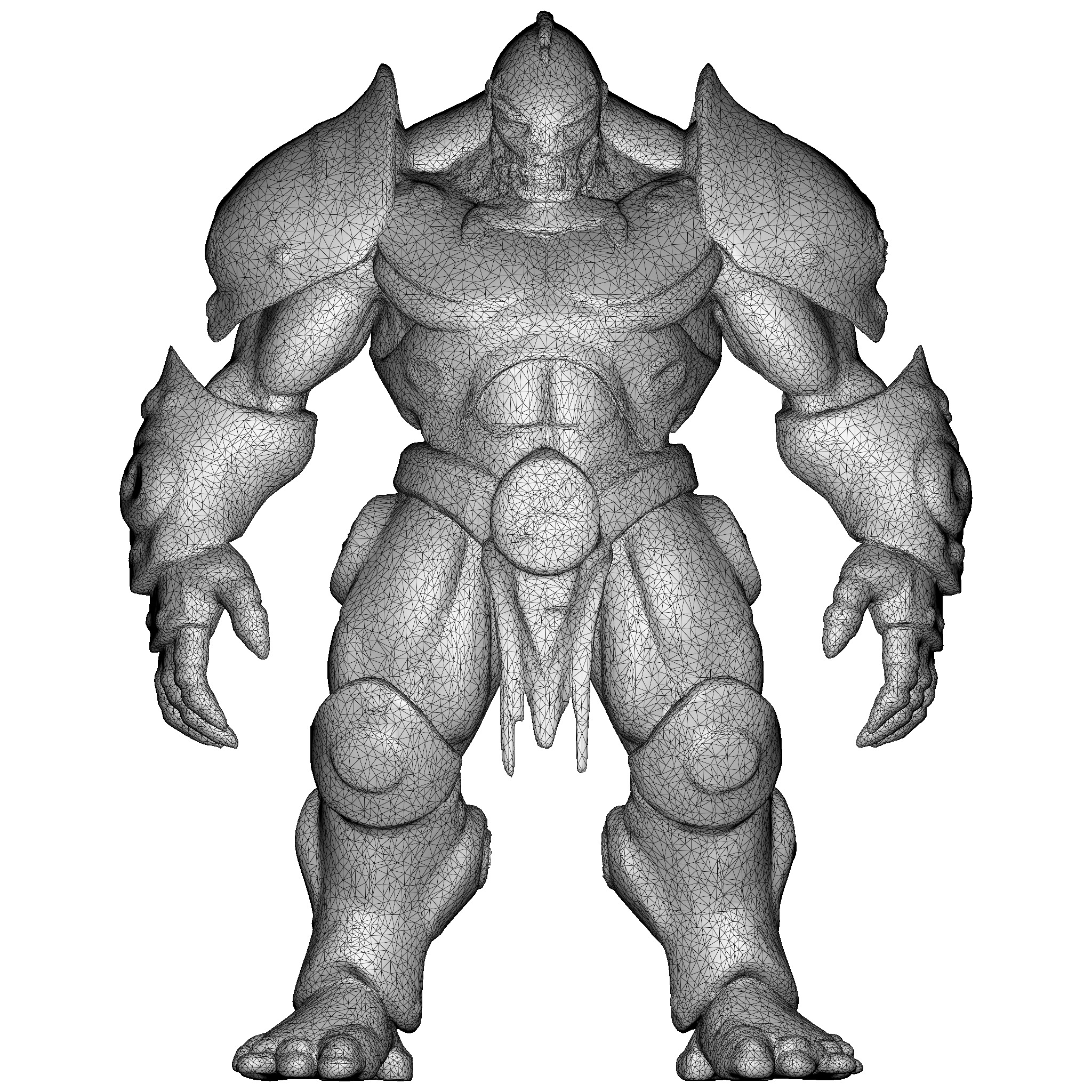 Eclipse Armory - Celestial Guardian Armor Collection 3D print model_7