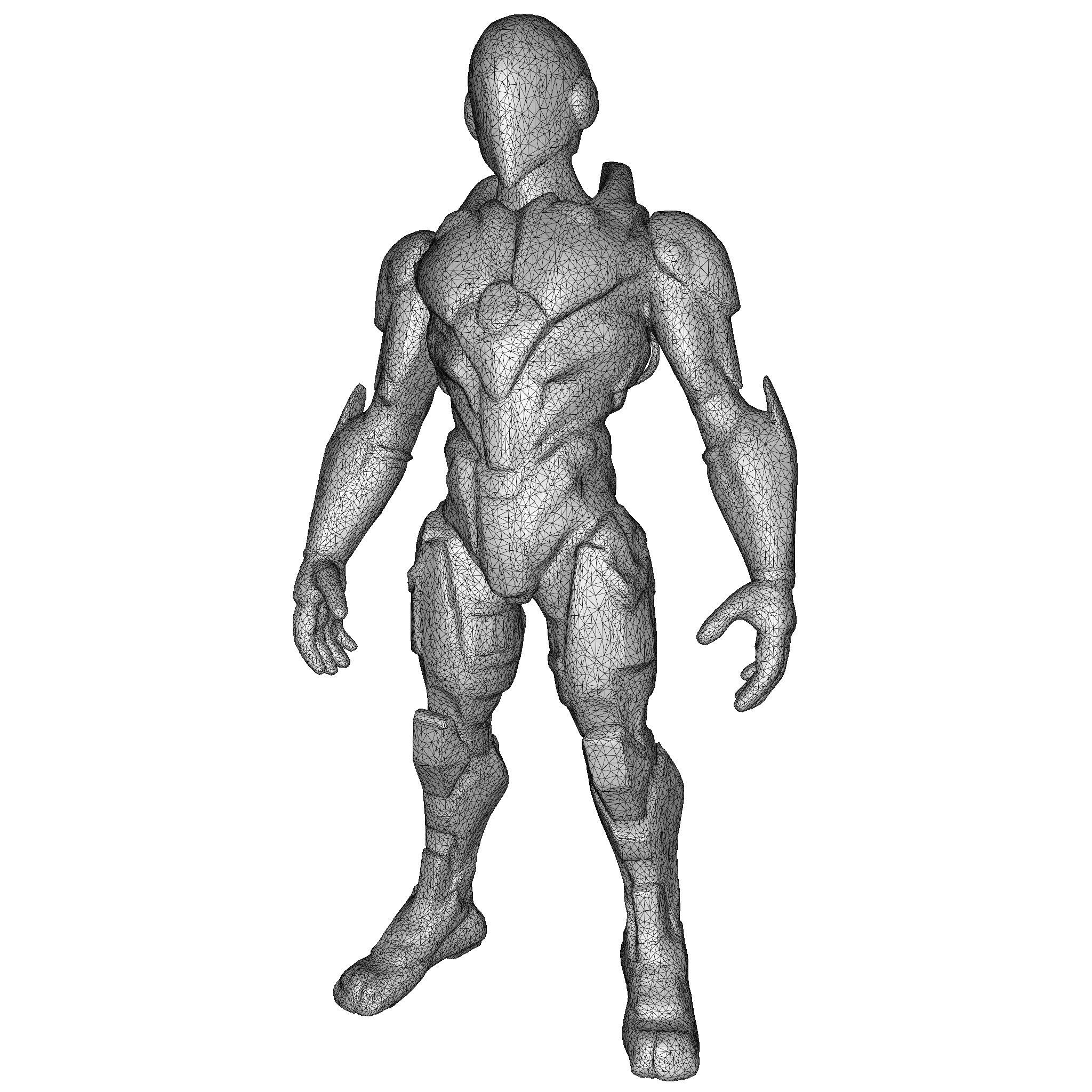 Eclipse Armory - Celestial Guardian Armor Collection 3D print model_25