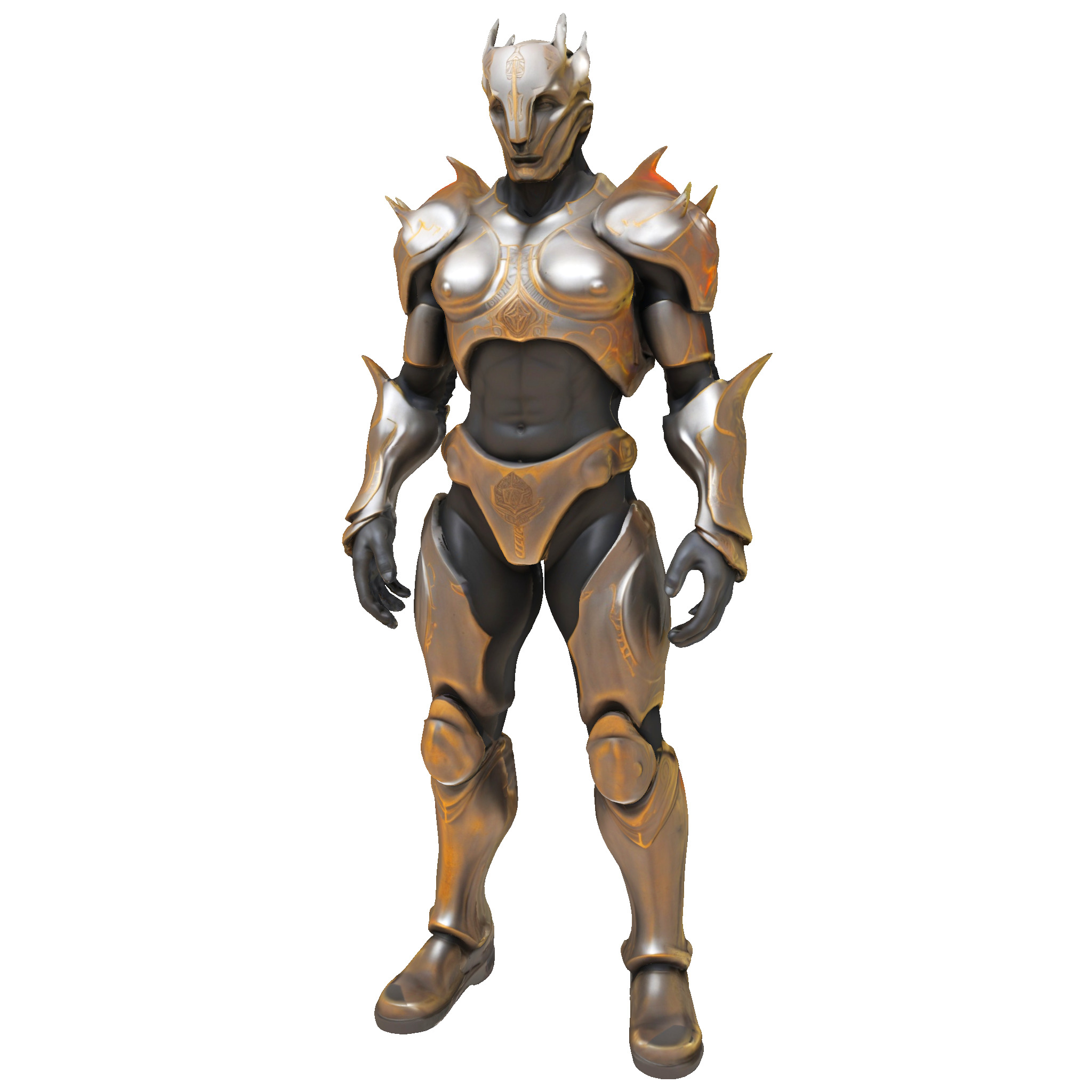 Eclipse Armory - Celestial Guardian Armor Collection 3D print model_12