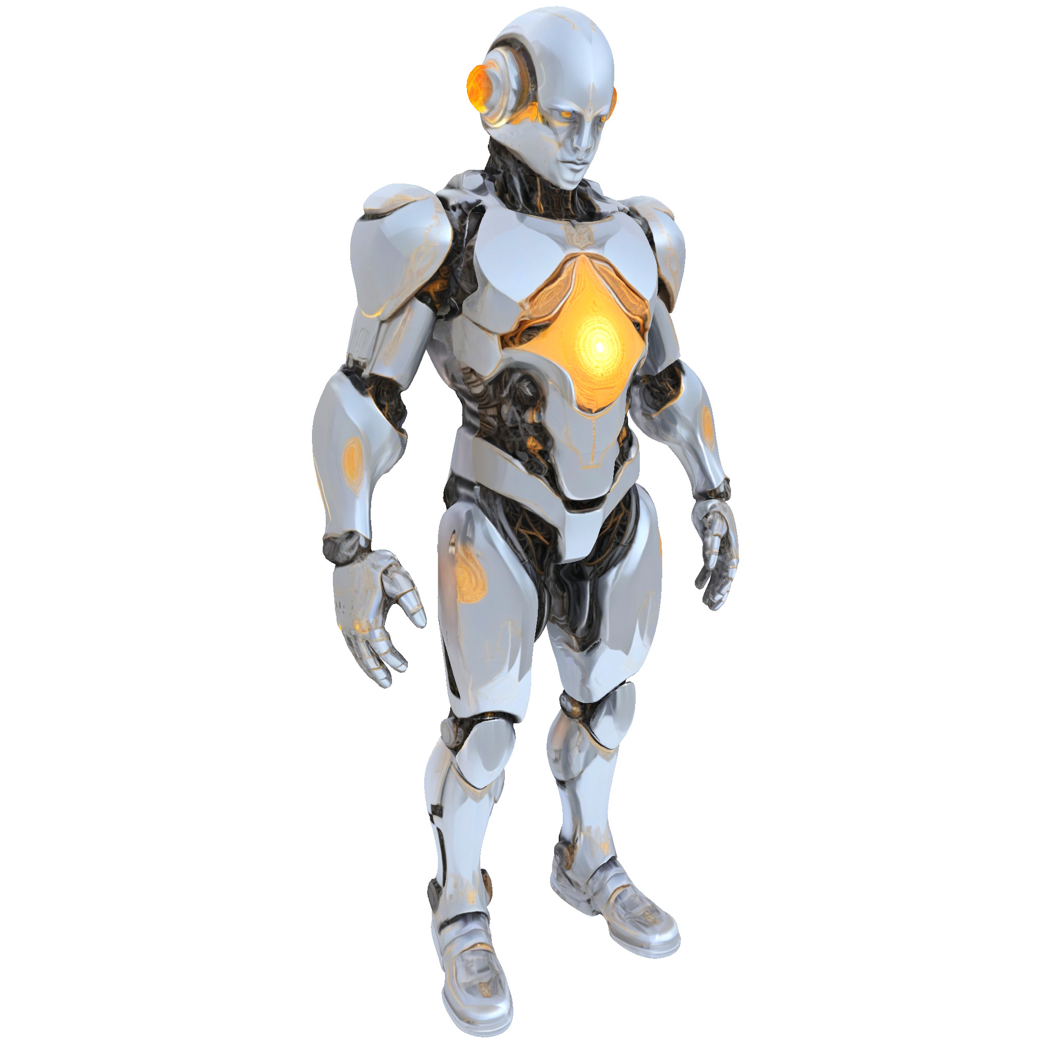 Eclipse Armory - Celestial Guardian Armor Collection 3D print model_26