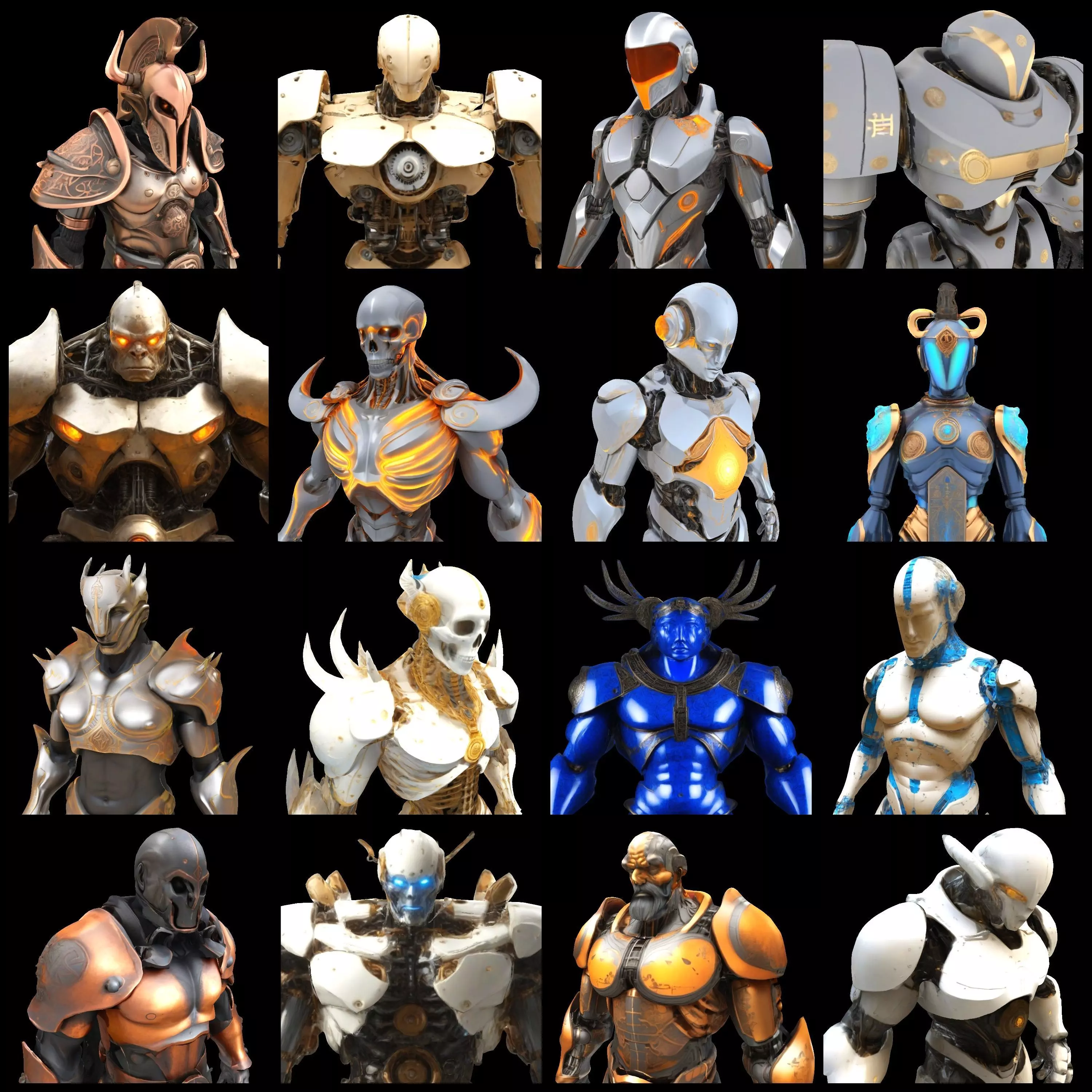 Eclipse Armory - Celestial Guardian Armor Collection 3D print model_0