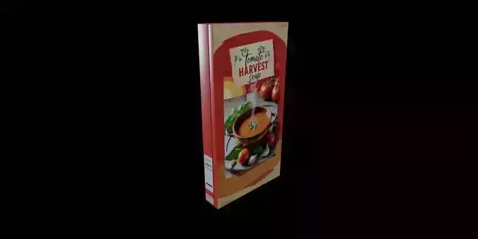 Instant soup-Minestrone Instant Soup-GAME READY PBR 
