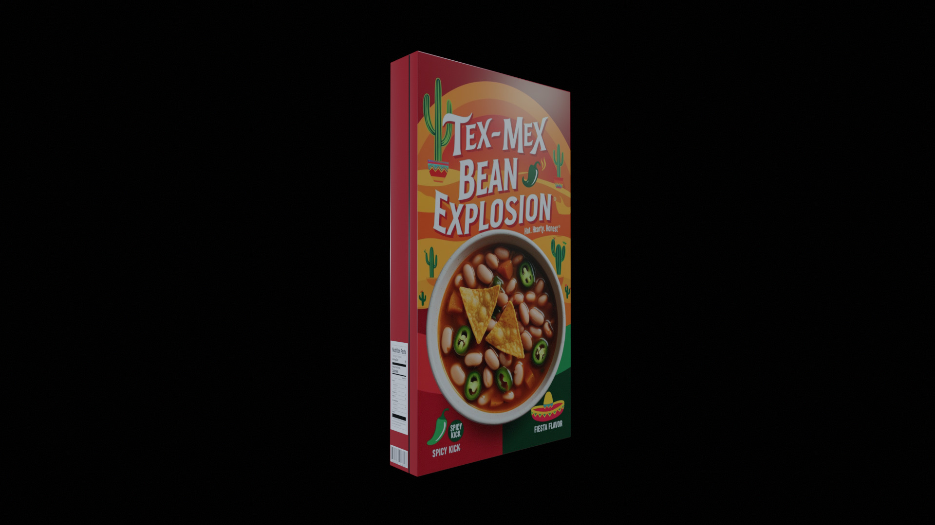 Instant soup-Minestrone Instant Soup-GAME READY PBR  Low-poly 3D model_3