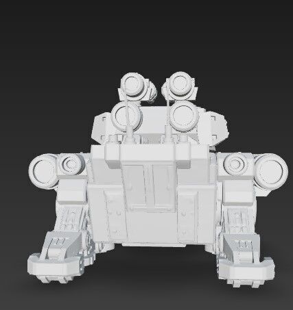 D Printable Iron Oath Goliath Heavy Assault Tank 3D model_12