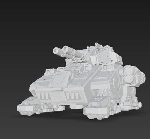 D Printable Iron Oath Goliath Heavy Assault Tank 3D model_16