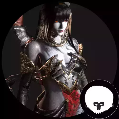 Two female characters can be upgraded