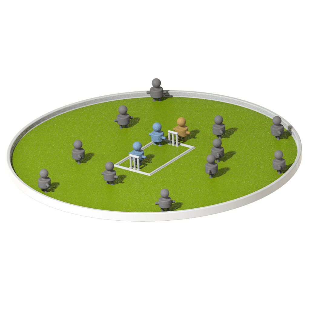 Exquisite Cricket Ground 3D print model_2