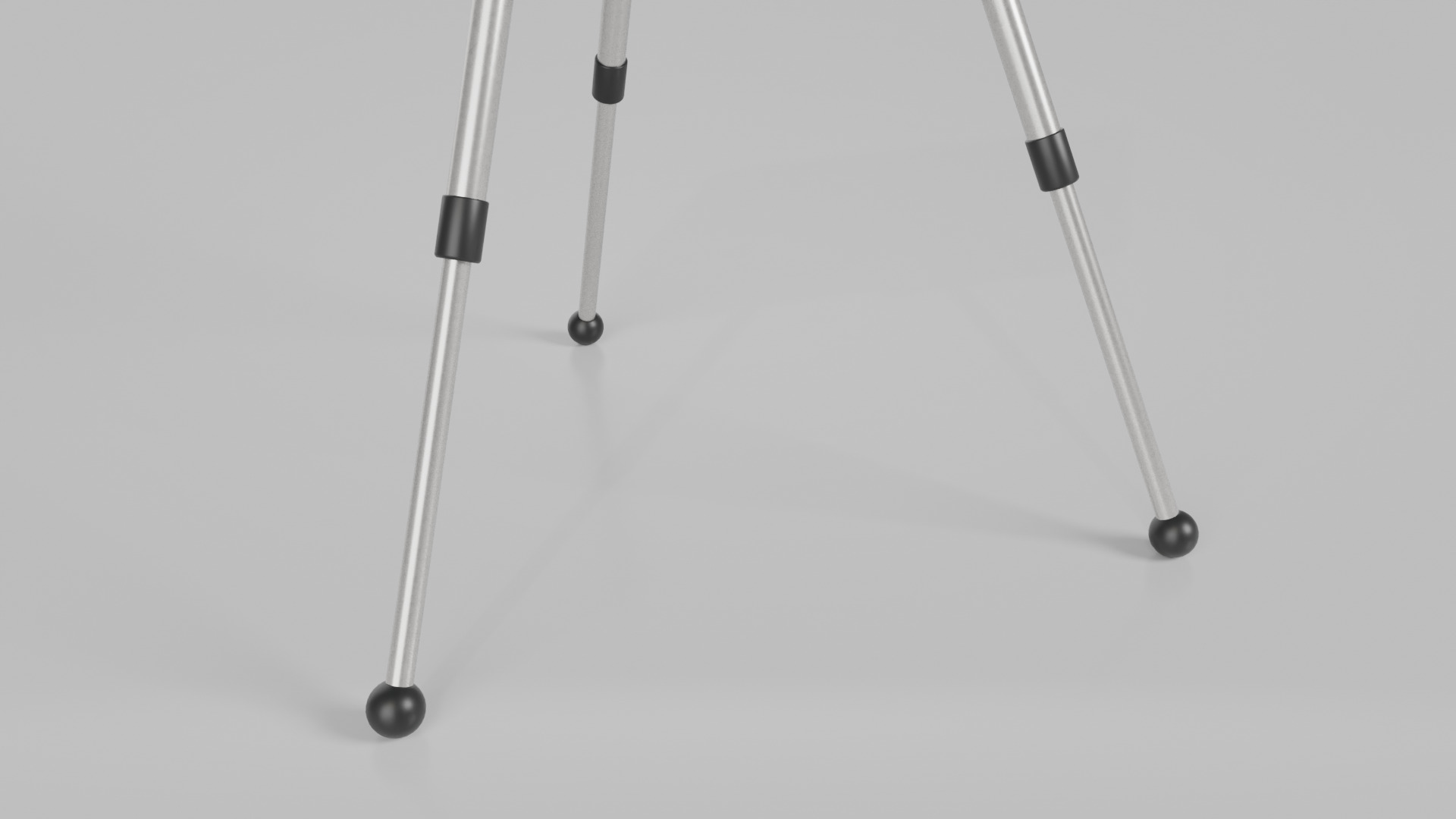 Customizable Metal Greenboard with Stand - Square Writing Board Low-poly 3D model_13