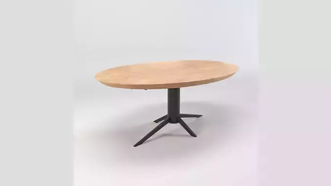 Round Oval Dining Table Mid Century Modern Round Dining Table