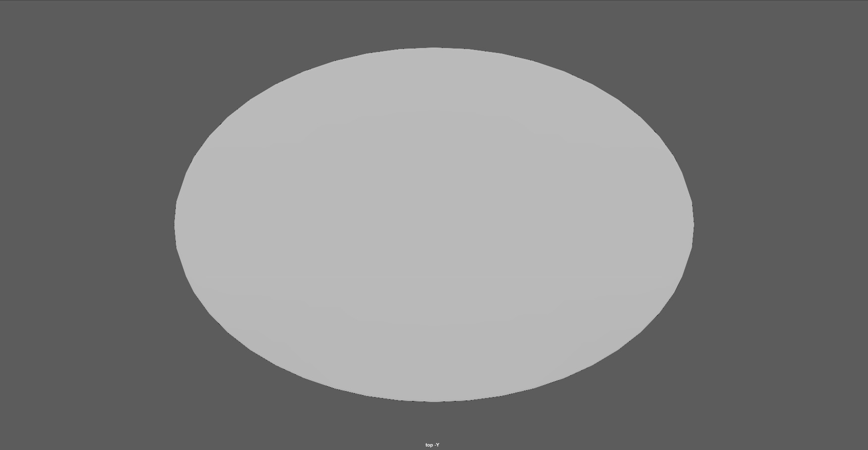 Round Oval Dining Table Mid Century Modern Round Dining Table Low-poly 3D model_13