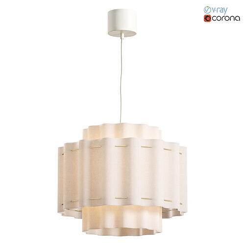 STOCKHOLM IKEA pendant lamp 3D model