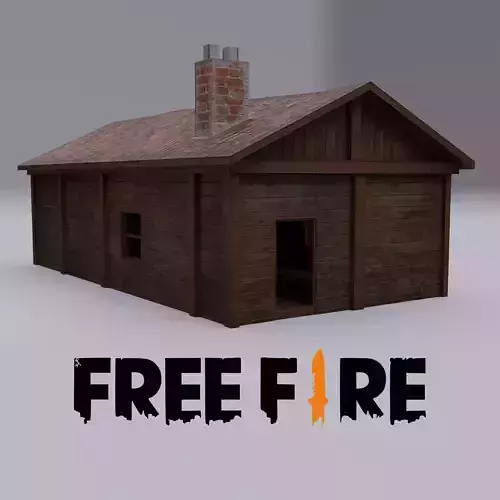 Free Fire Wooden Cabine