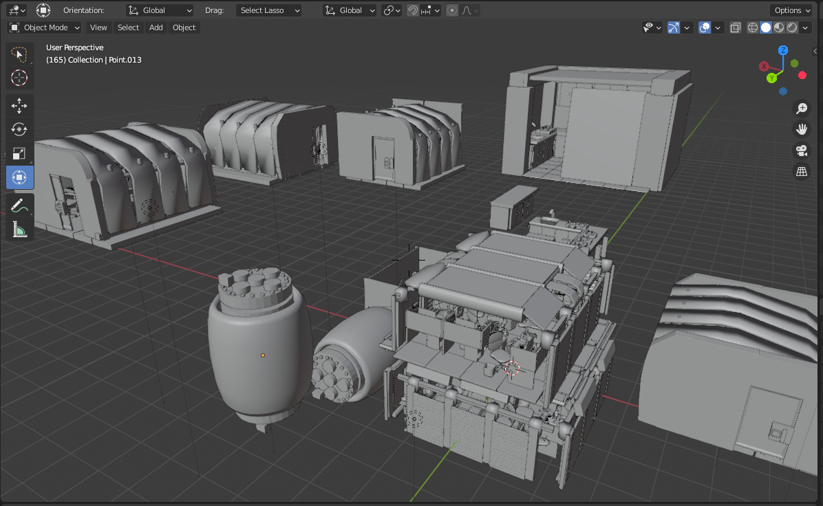 Environments 3D model_3