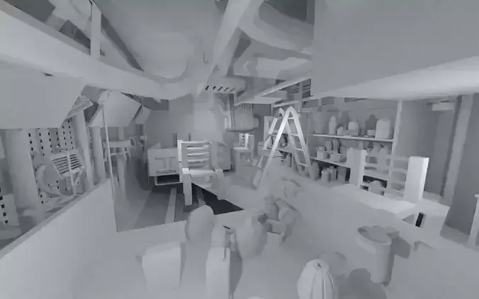 Environments 3D model