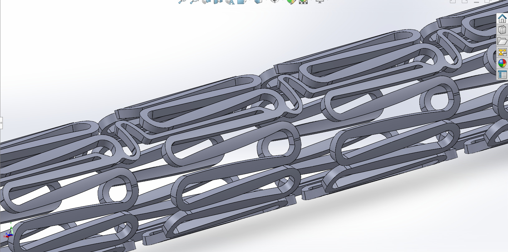 Heart stent 3D print model_1