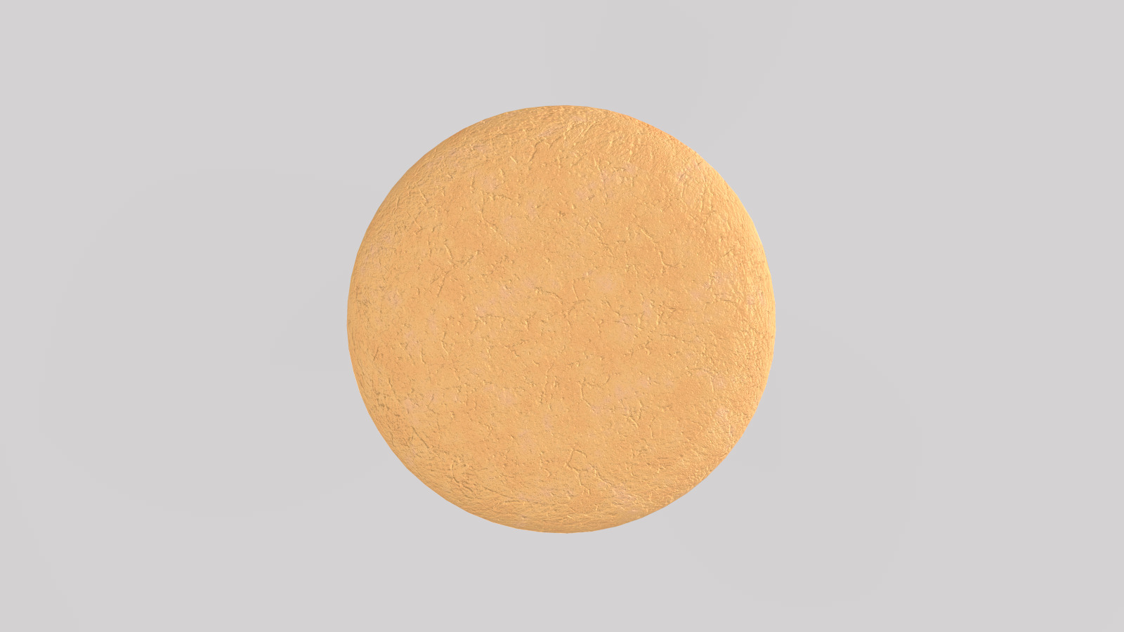 Stylized Low-Poly Cream Puff Low-poly 3D model_8