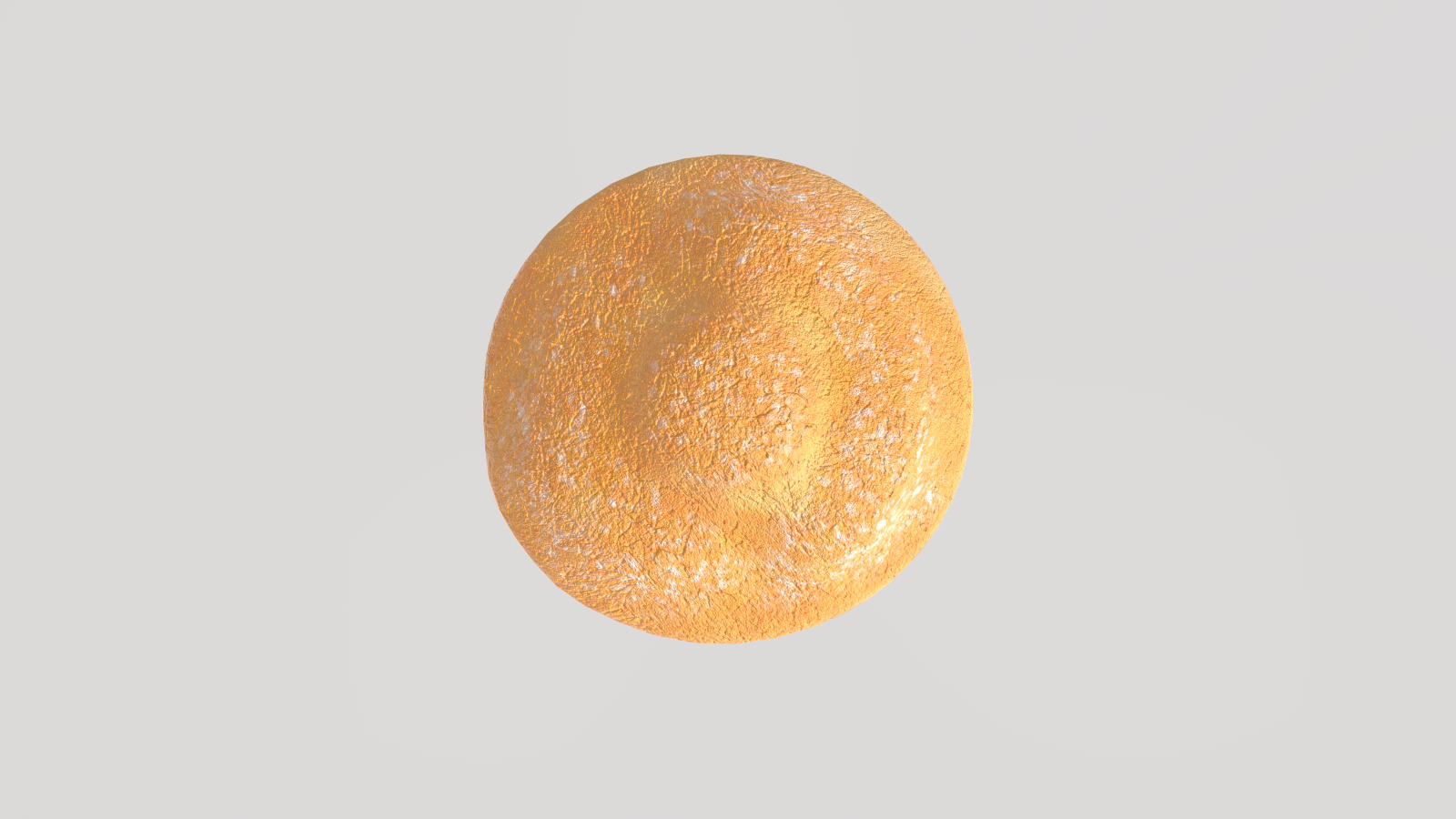 Stylized Low-Poly Cream Puff Low-poly 3D model_7