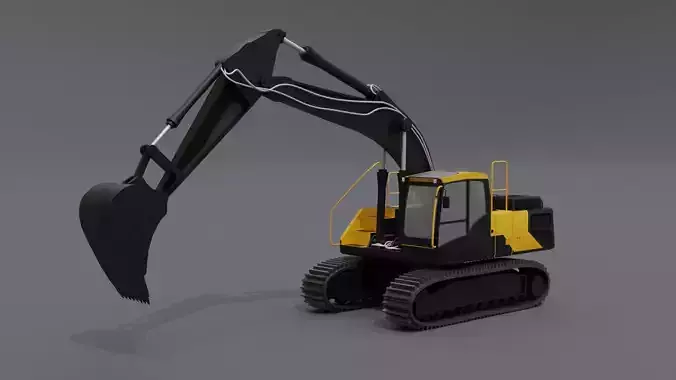 Construction vehicles  3D model