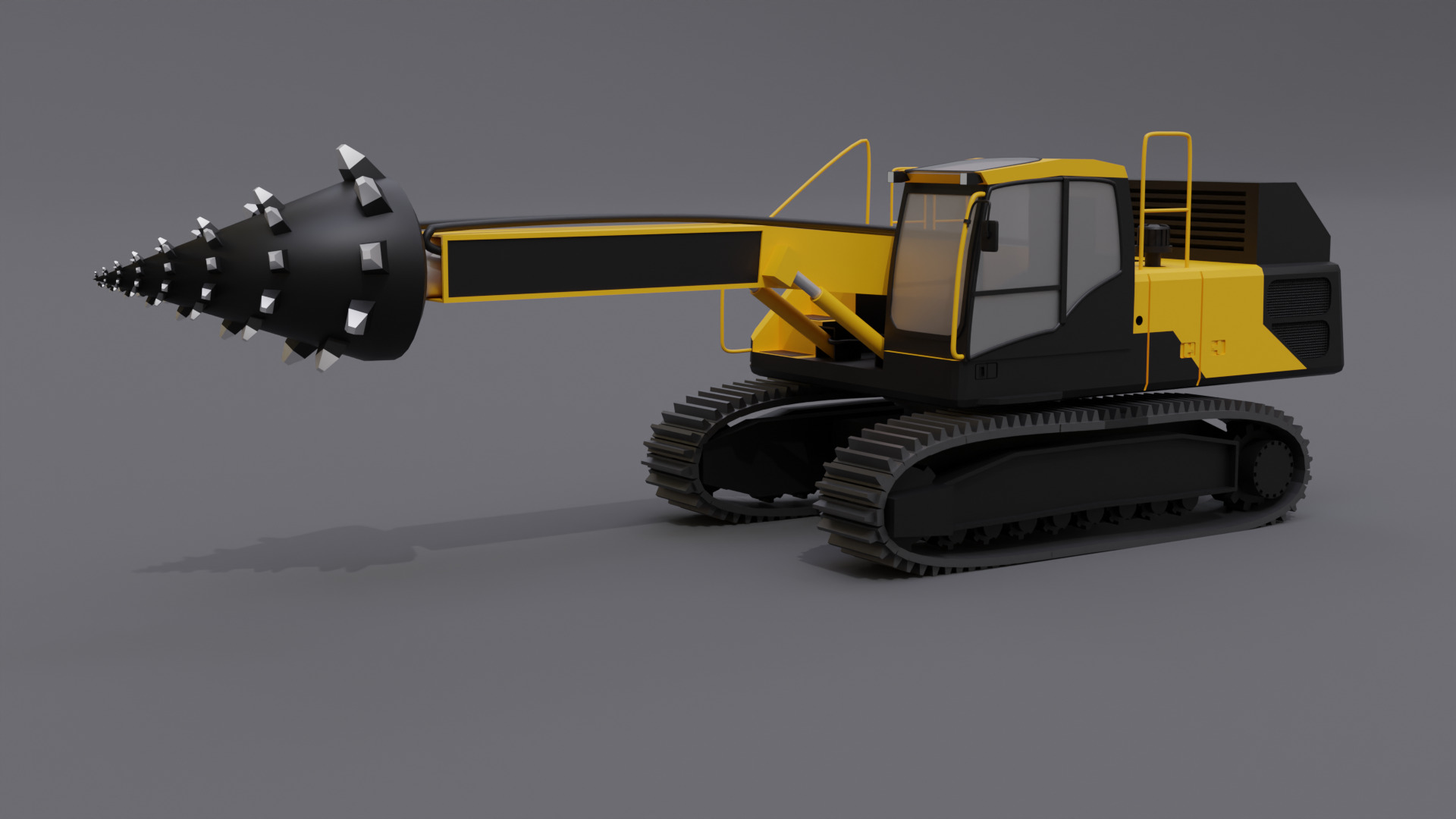 Construction vehicles  3D model_5