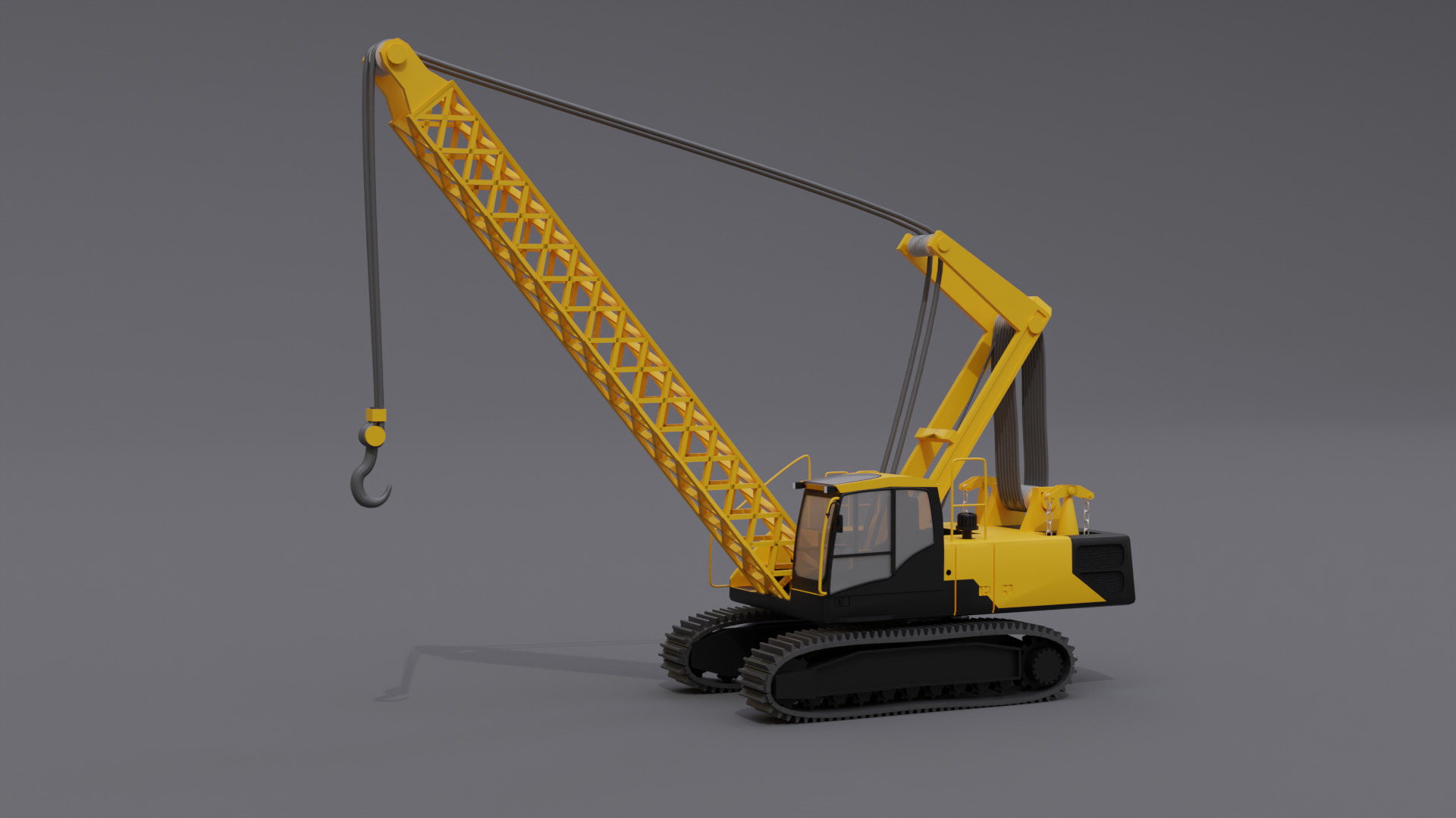 Construction vehicles  3D model_9