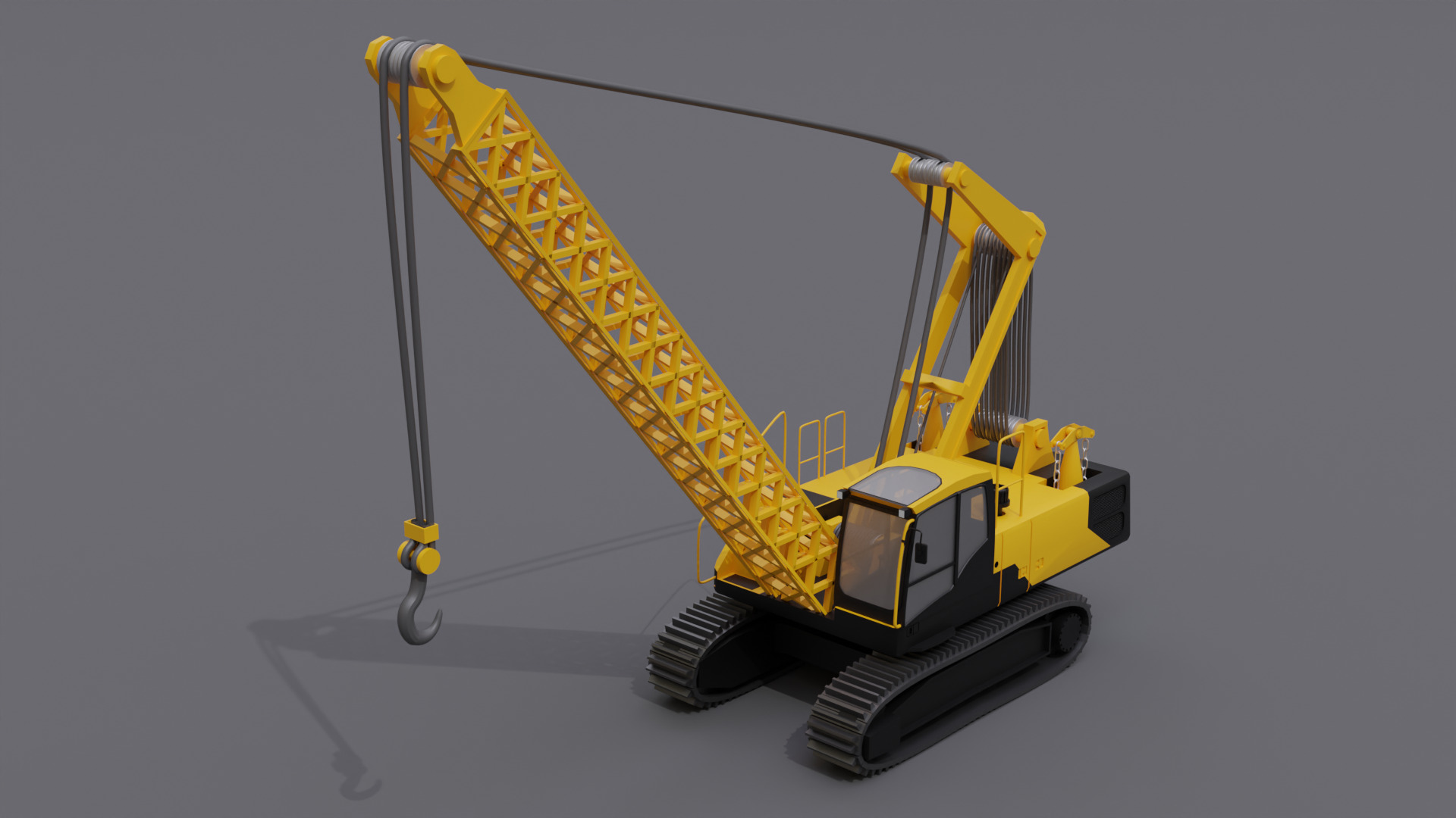 Construction vehicles  3D model_10