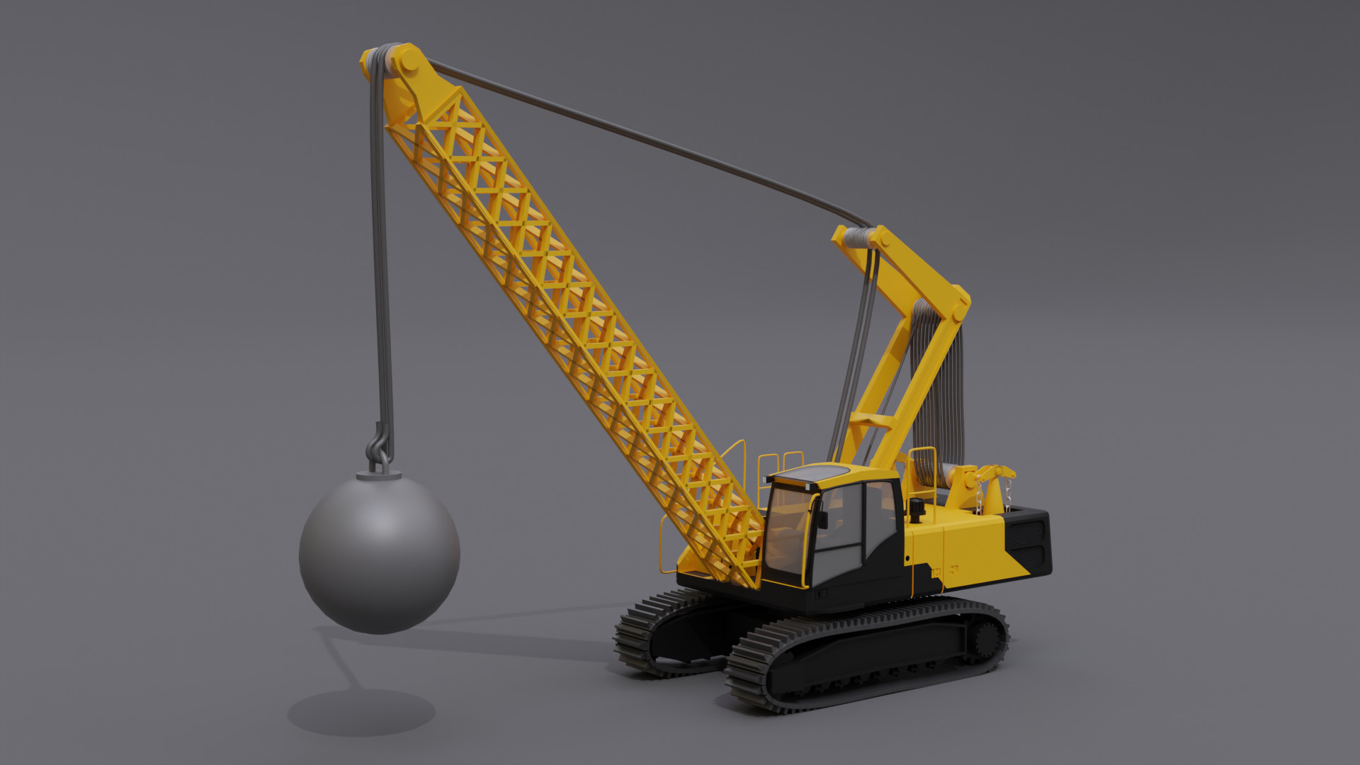 Construction vehicles  3D model_3
