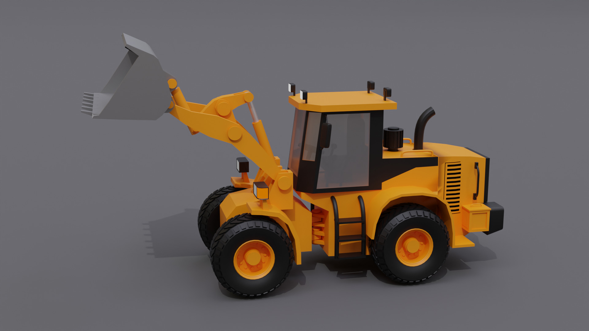 Construction vehicles  3D model_7
