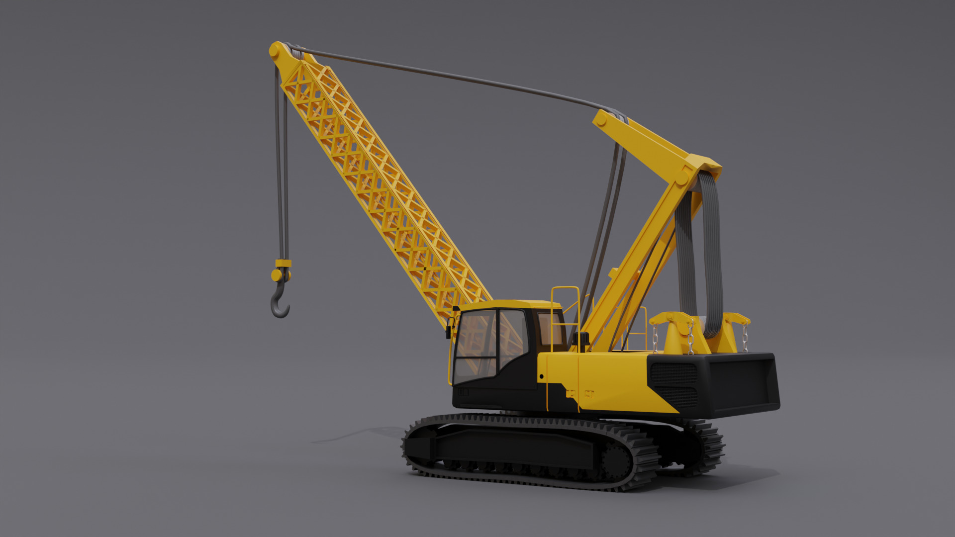Construction vehicles  3D model_11