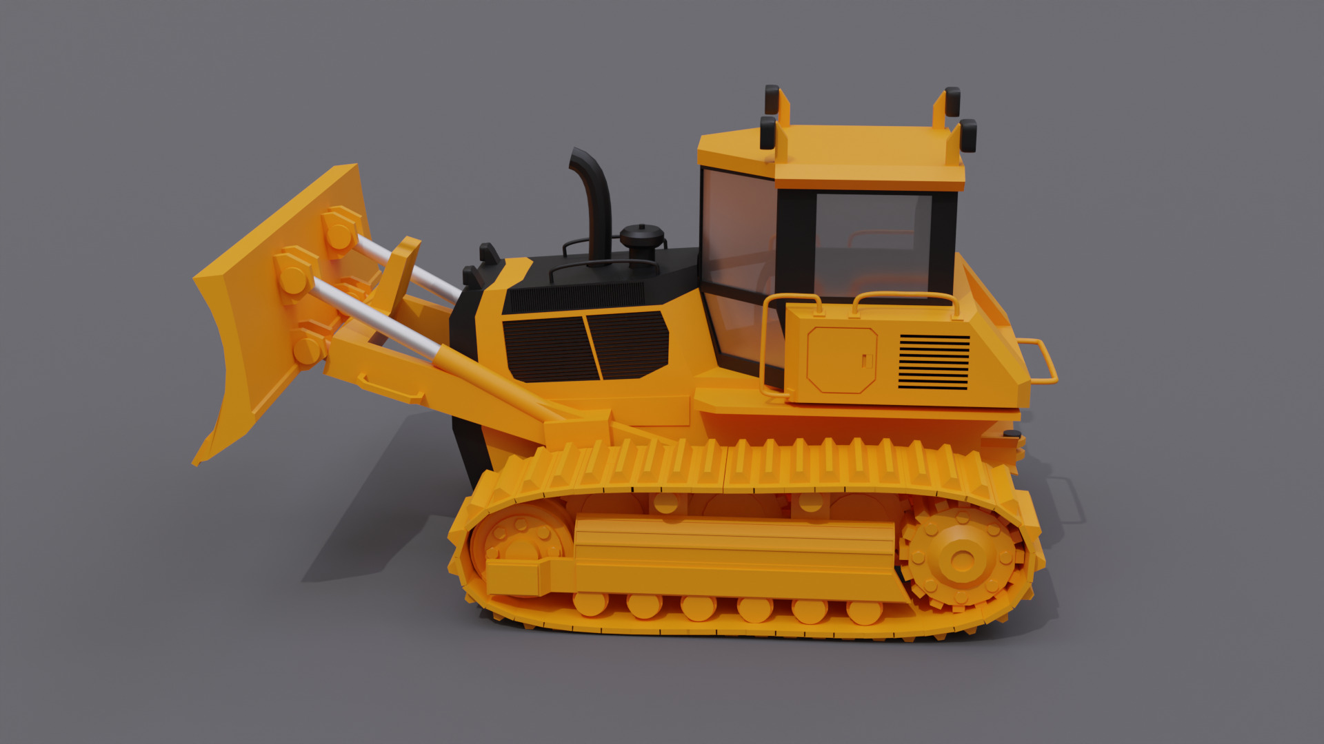 Construction vehicles  3D model_1