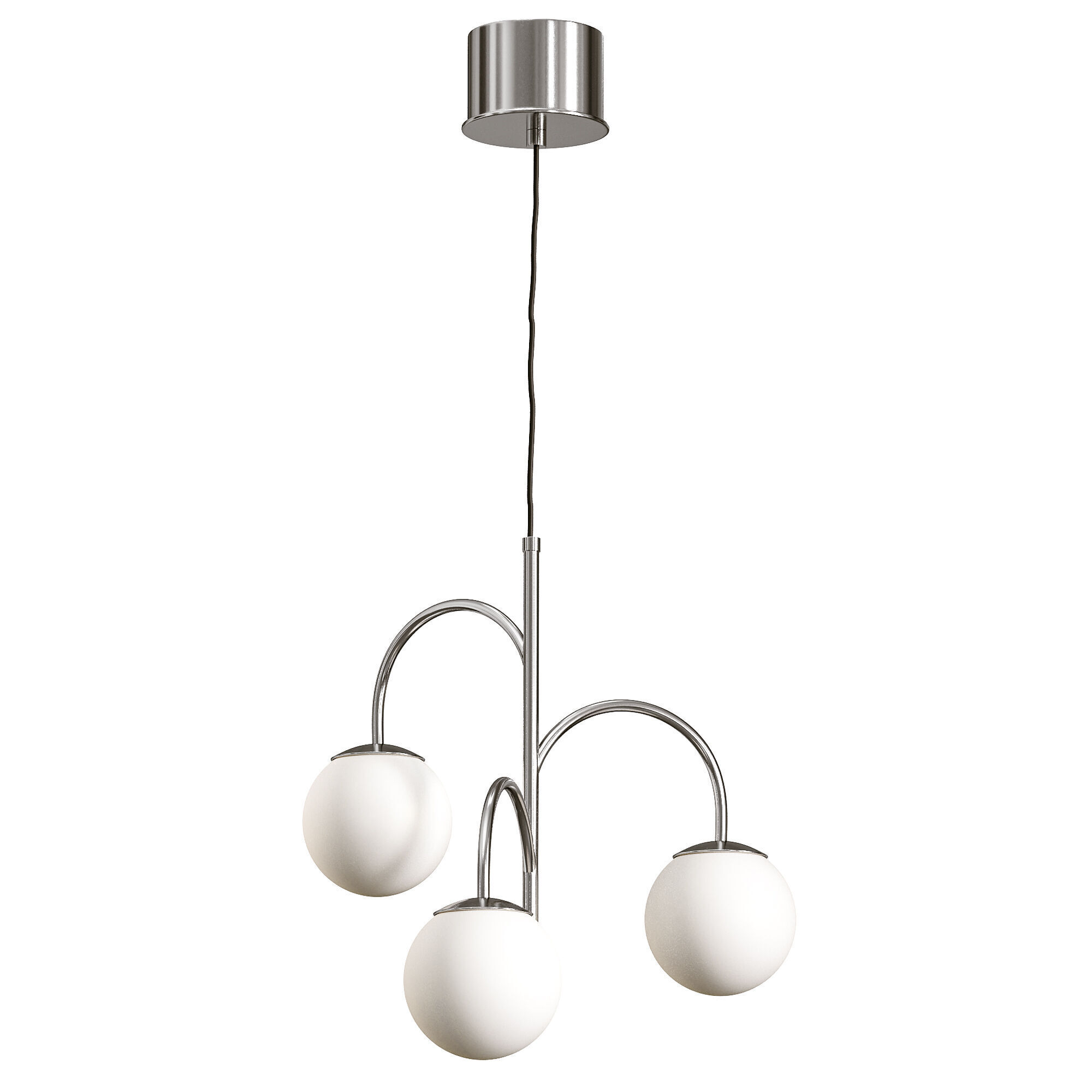 SIMRISHAMN pendant lamp 3-arms 3D model_1