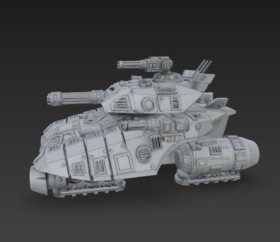 3D Printable Iron Oath Coral Air Support Tank 3D model_6