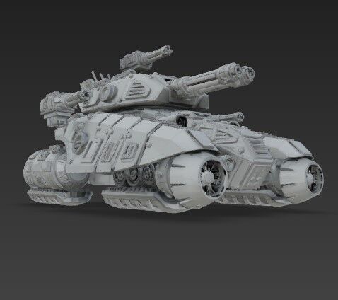 3D Printable Iron Oath Coral Air Support Tank 3D model_3