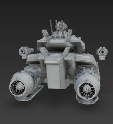 3D Printable Iron Oath Coral Air Support Tank 3D model_10