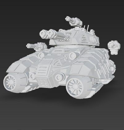3D Printable Iron Oath Coral Air Support Tank 3D model_12