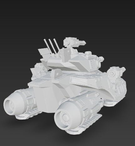 3D Printable Iron Oath Coral Air Support Tank 3D model_17