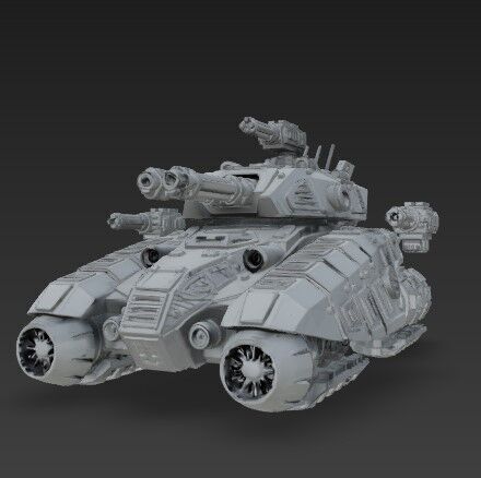 3D Printable Iron Oath Coral Air Support Tank 3D model_11