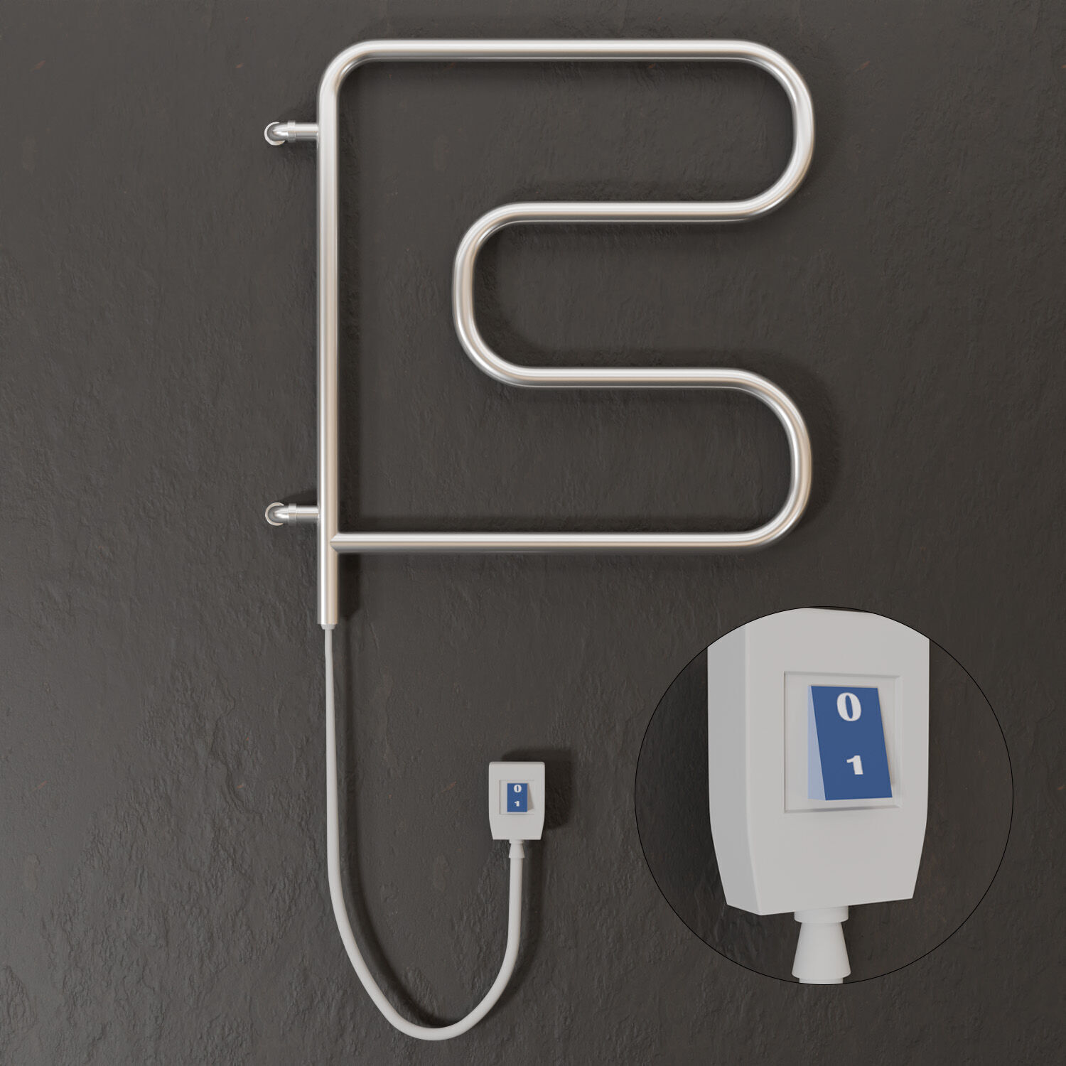 Terminus towel rail 3D model_15