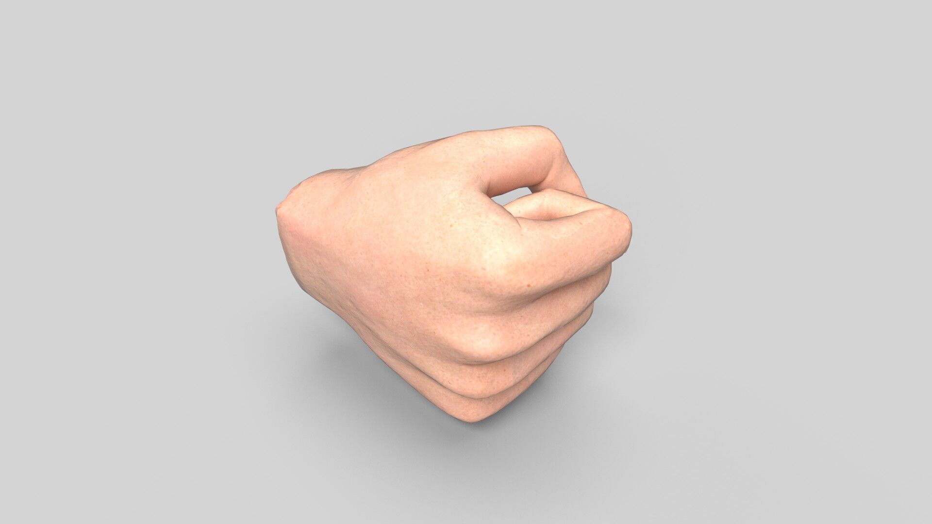 Fist CG1 3D model_3