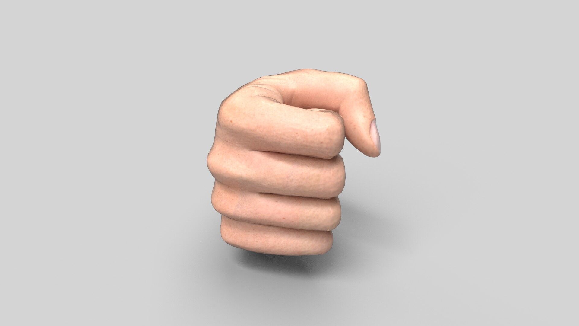 Fist CG1 3D model_1