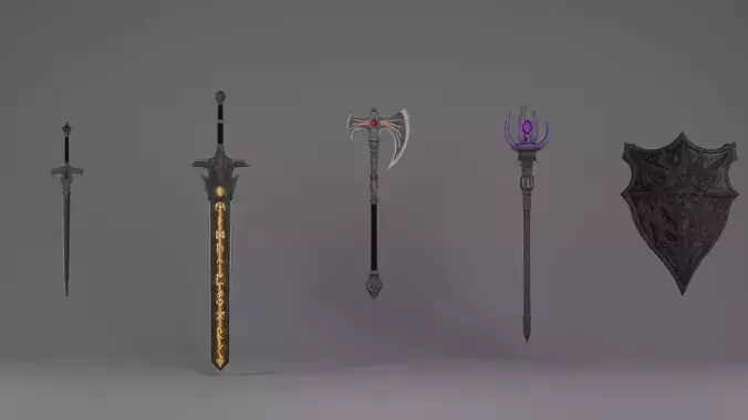 Dark Fantasy Weapons 