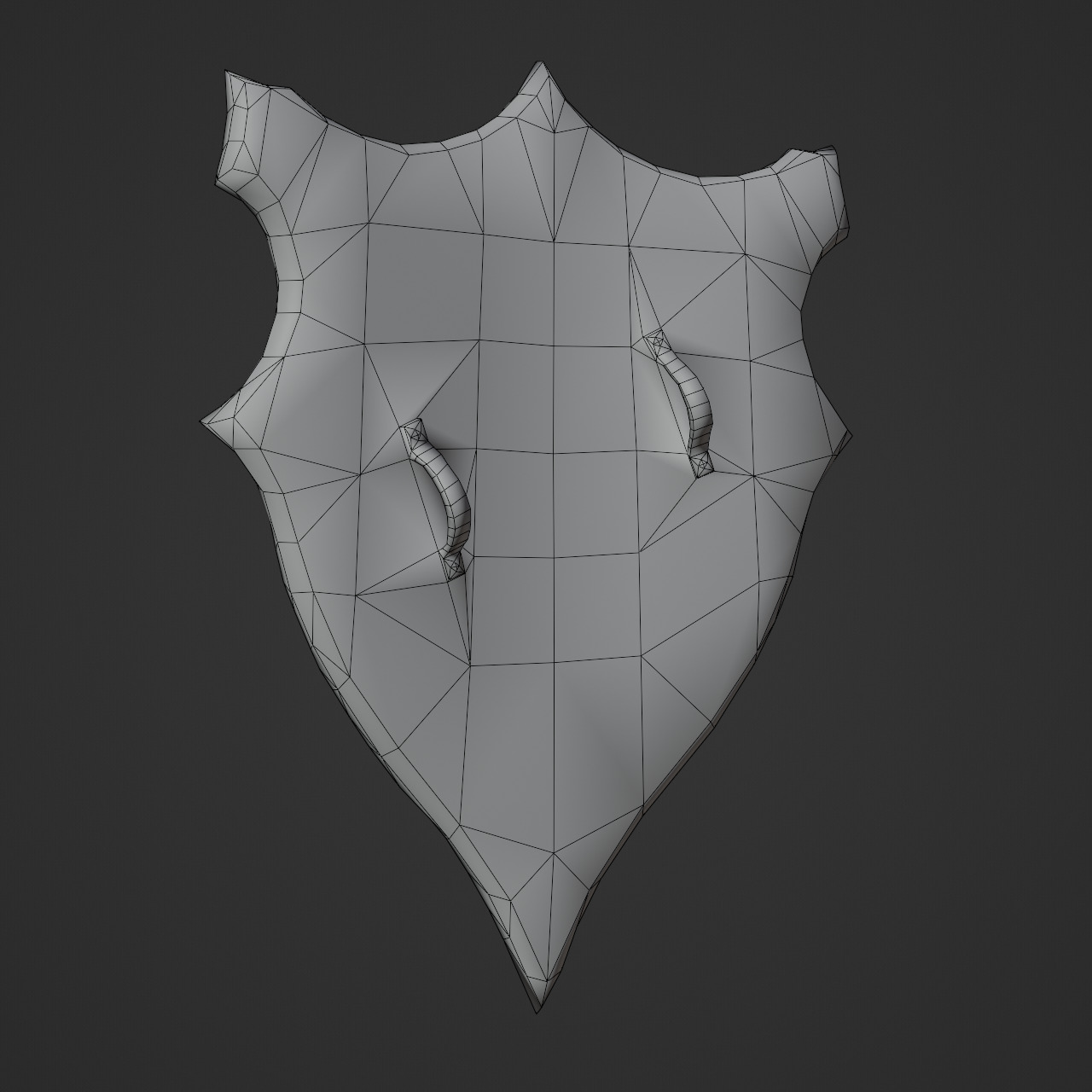 Dark Fantasy Weapons  Low-poly 3D model_17