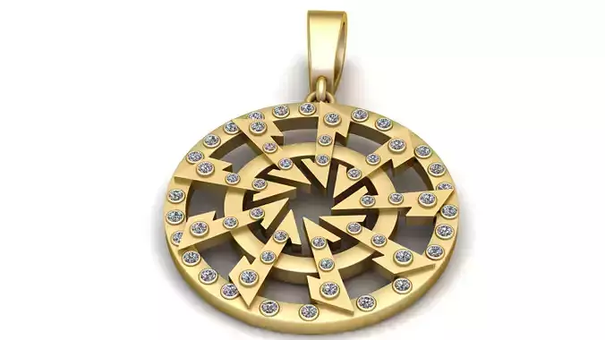 STAR DESIGN PENDANT 