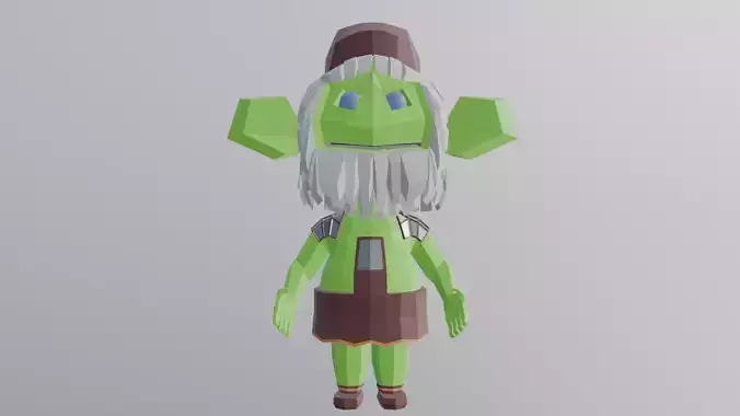 Low Poly Stylized Character - Game - Ready Character