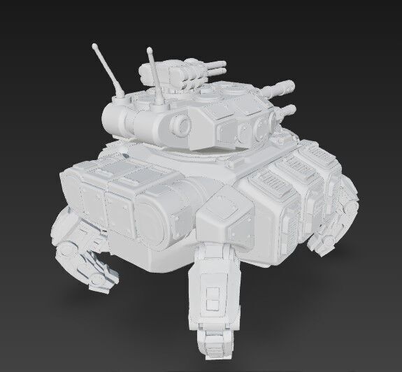 3D Printable Iron Oath Roller Multi Legged Assault Tank 3D model_18